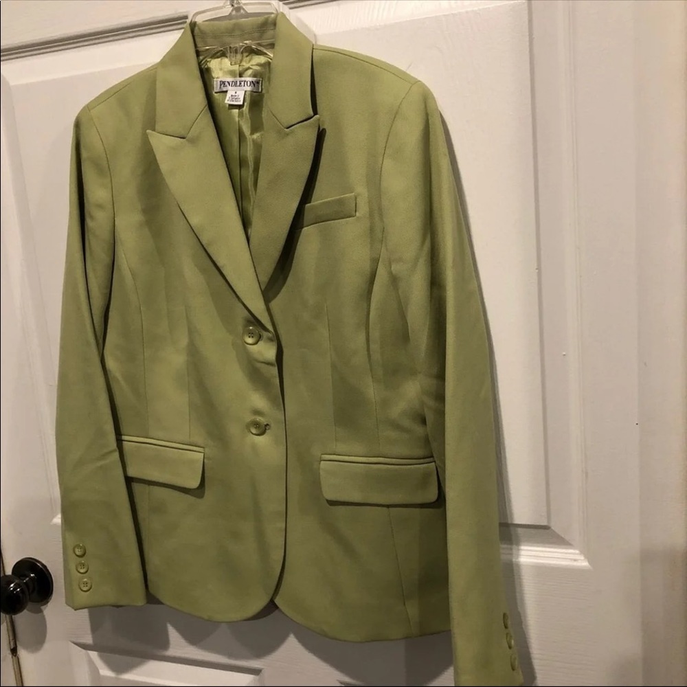 Pendleton Wool Blazer 8 - image 2